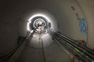  The pipe dimensions and the installation depth of 30 m presented another challenge 