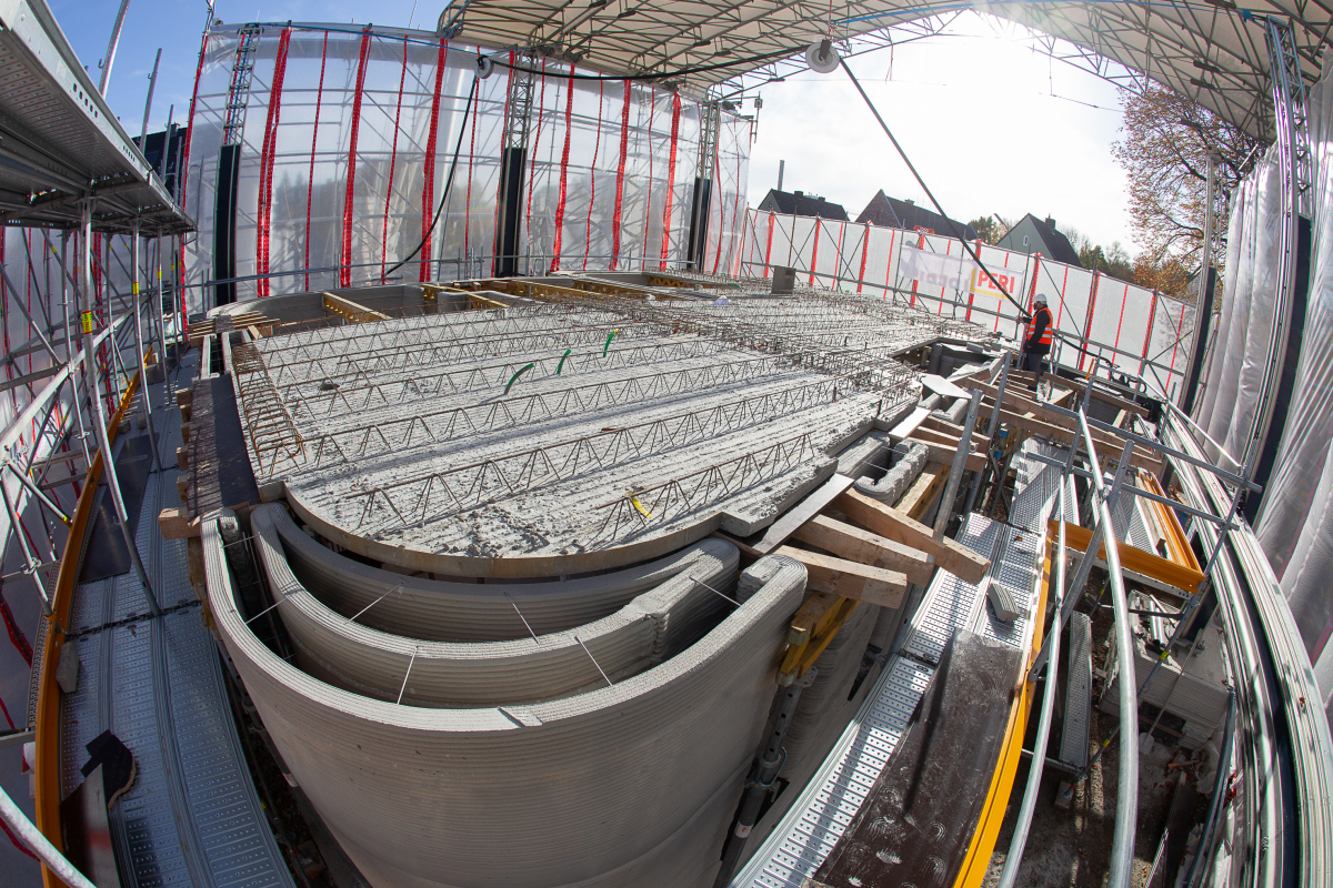 HVAC floors for Germany’s first residential building out of the 3D ...