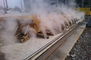  The steam generators used by Curetec generate steam within a few seconds  