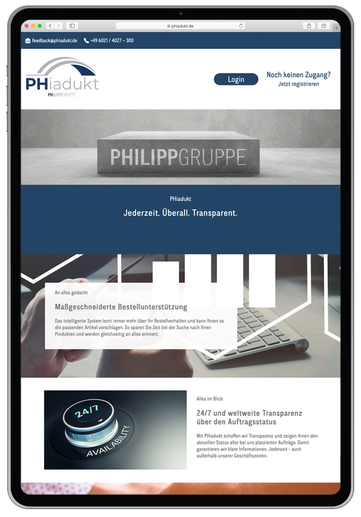 Service portal connects the Philipp Group with its partners - Concrete ...