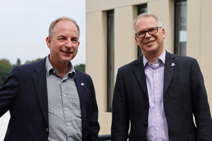  Seit vielen Jahren ein starkes Team: Felix von Limburg (li.) und Stefan Wittek, die Geschäftsführer der B.T. innovation GmbH 