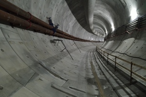  Ein Blick in den Swinetunnel, in dem die FIS EM Plus-Lösung zum Einsatz kommen wird 