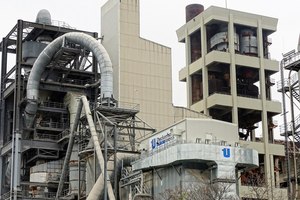  Production facility for white cement at the Dyckerhoff headquarters in Wiesbaden-Amöneburg 