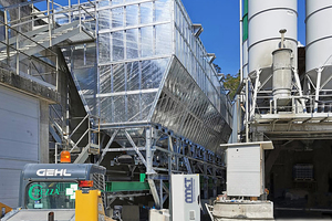  Storage and dosing plant for aggregates 