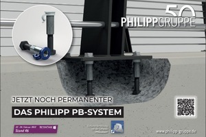  Now even more permanent – the Philipp PB System 