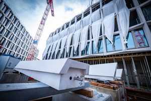  The façade will consist of a total of 2,786 GFRC elements 