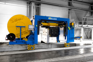  The automatic multi-angle saw developed by Echo Precast Engineering allows for fully automatic, exact cuts while reducing wear on saw blades  