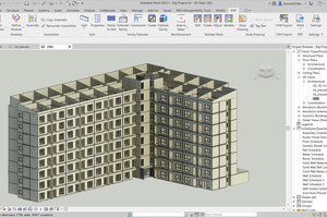  <div class="bildtext">Softwareentwicklung von 2D CAD zur Betonfertigteilplanung auf der BIM Plattform Revit</div> 