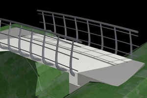  Abb.: Animation der neuen Carbonbrücke „VariBridge“  