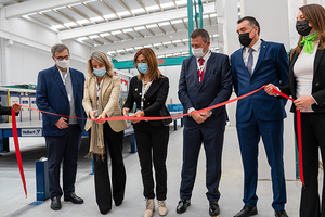  Numerous guests from politics and business were invited to the ceremonial plant opening in December 2021 