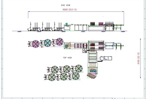  Installation layout of the machine 