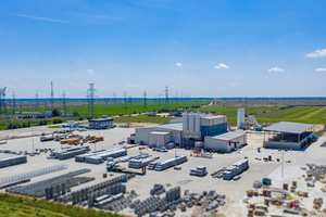  Overview of MCT batching plant &amp; concrete pipe stockyard in Romania 
