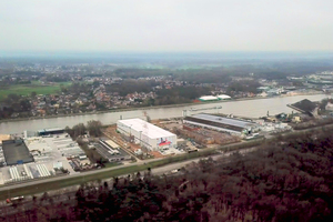  Das Firmengelände von Kerkstoel liegt verkehrsgünstig im belgischen Grobbendonk, zwischen Albert-Kanal und Autobahn A13 