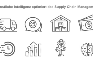 <div class="bildtext">Künstliche Intelligenz kann das Supply-Chain-Management optimieren. Erforderlich sind jedoch exakte Datenstämme</div> 