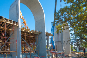  The main entrance arch 