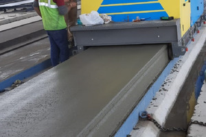  Der Ultraspan-Extruder sorgt für eine schnelle und hochwertige Produktion von Hohldecken auf langen Bahnen  