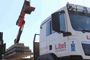  Truck loading at the old Litecast production facility  