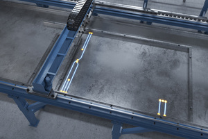  Kaiser‘s innovative B2 concrete construction programme is the first to enable the automatic placement of electrical boxes in automated precast concrete 