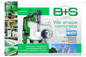  B+S is based on large experience in development, design and manufacturing of equipment  