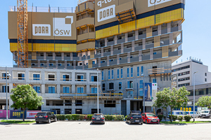  Das Österreichische Siedlungswerk realisiert den Q-Tower, einen der drei Hochhaustürme im neuen Quartier The Marks in Wien 