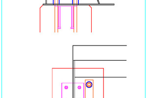  Figure 3: Connection between Deltabeam Green composite beam and column  