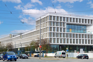  Die Fassade des neuen Strafjustizzentrums umfasst eine Fläche von 21.000 m²  