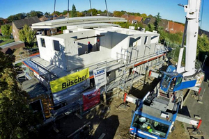  The first “recycled” house of its kind is ­being built in Heek ­using paint-ready ­precast elements made of concrete with 100% natural mineral substitution 