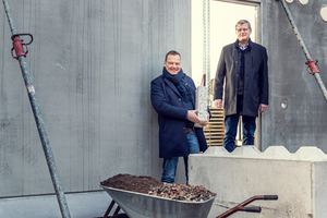  The two managing ­directors: Wolfgang (left) and Hans-Jürgen Büscher  