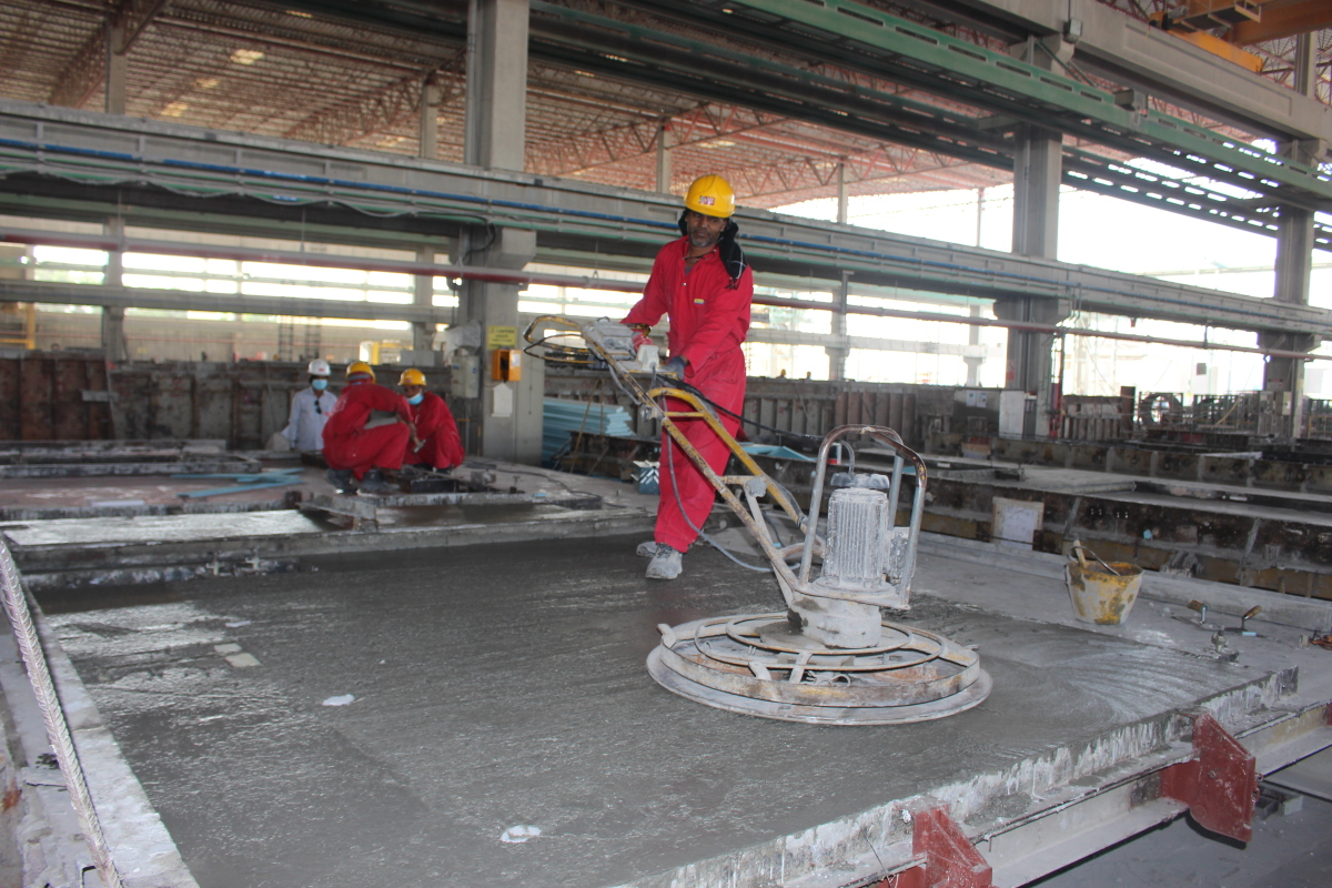 Successful precast concrete production on the Arabian Peninsula