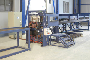  Mesh welding machine of the PLR Basic XE series 