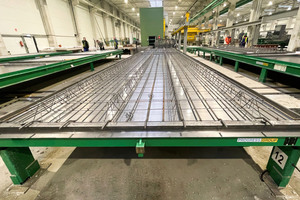  The reinforcement for the elements is being produced automated and thus exactly as planned 