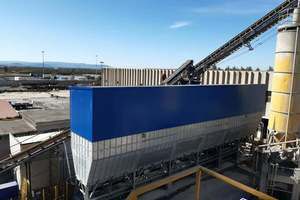  MCT Italy batching plant – aggregates silos 