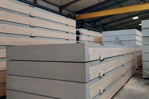  7: Mit Brüninghoff wurde ein führender Hersteller u. a. von Holz-Beton-Hybridelementen beliefert  