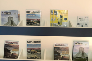  BFT International and a BIBM congress flyer were among the presented trade magazines 