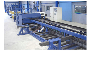  Mesh welding line of the PLR Compact series 