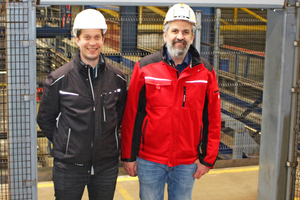  The doers of the sucessful plant modernization: Site Manager Jürgen Strohschneider (right) and Production Manager Markus Giefing 