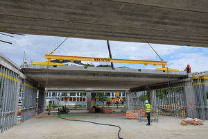  Die vorgefertigten Elemente können schneller und sicher auf der Baustelle eingesetzt werden 