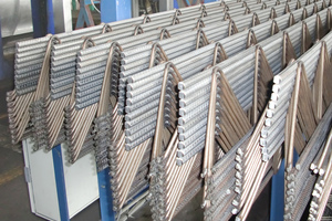  Typical lattice girder production 
