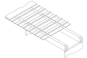  Abb. 1: Herstellung eines Bau-abschnitts mit dem LT-Brückenbauverfahren 