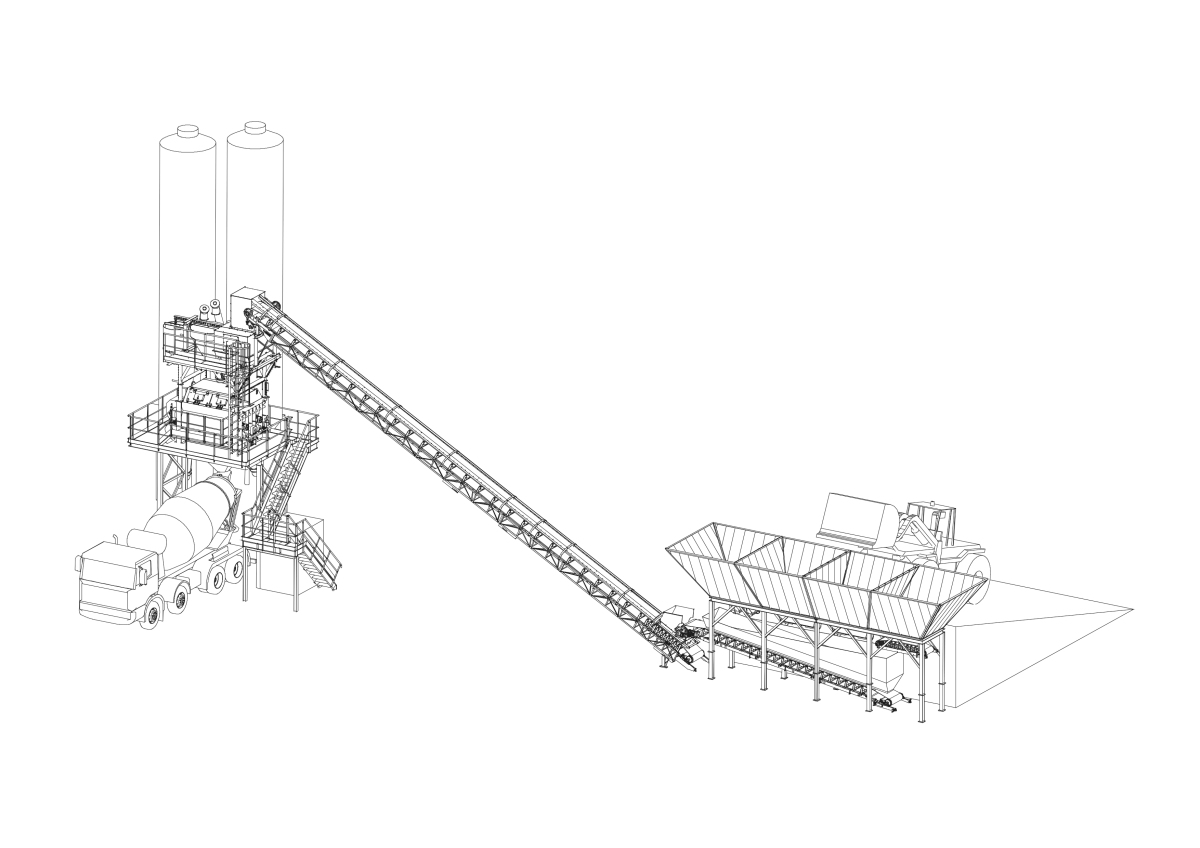 Smart Concrete Batching Plants for Precast and Readymix Plants