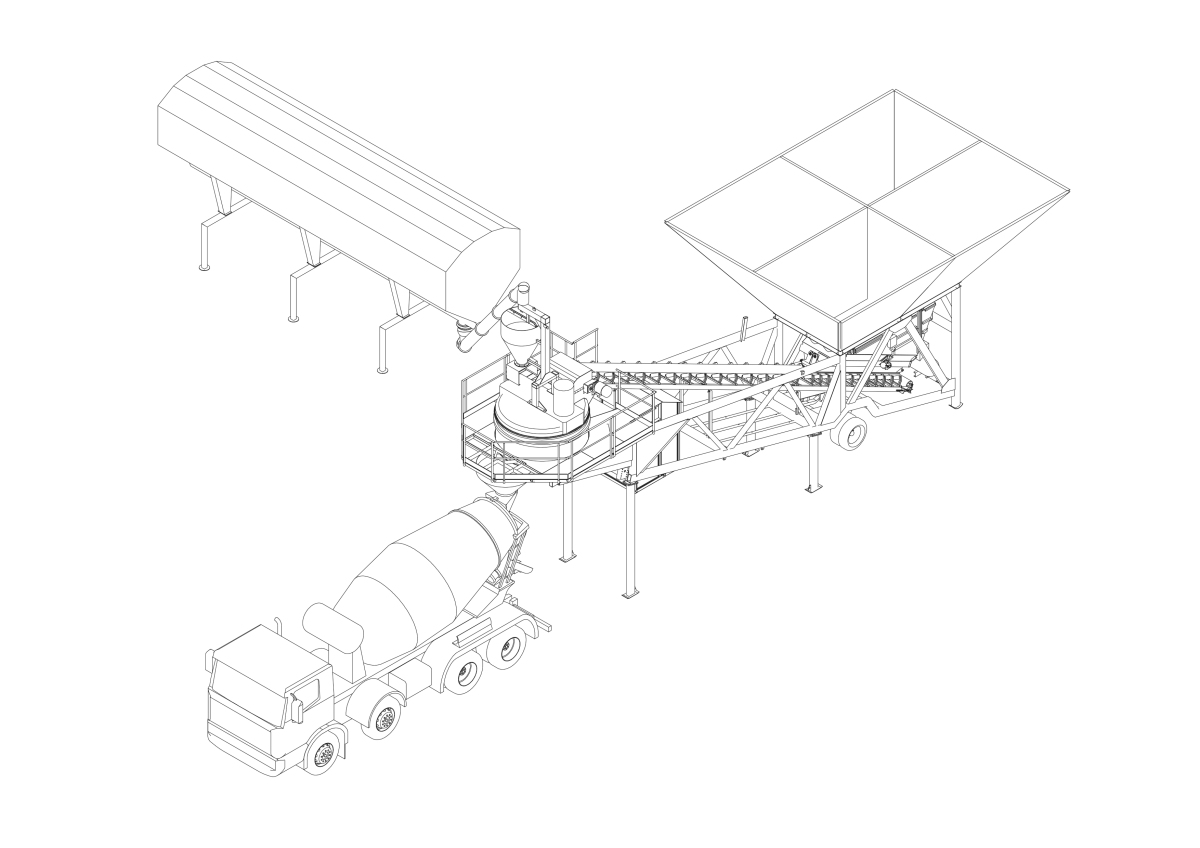 Smart Concrete Batching Plants for Precast and Readymix Plants