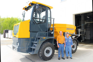  The “Bergmann” (miner) – the affectionate name for this BFL vehicle out of respect for the Lusatian mining region that for many decades was characterized by the lignite and energy industry and the people who worked there 