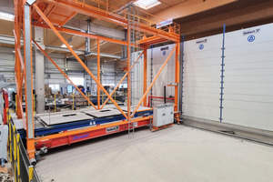  Für einen energieeffizienten Aushärtevorgang sorgt eine isolierte Vario Cure Härtekammer mit speziellem Wärmezirkulationssystem 