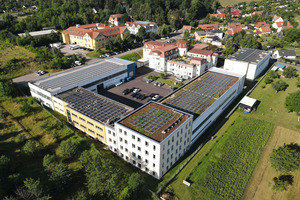  Organizer of this year’s International Conference on Construction Materials Recycling is the IAB, located in Weimar, under the umbrella of RILEM, here the campus of the Institute 