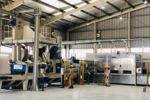  KBH Maschinenbau lieferte eine neue Veredelungslinie für Fujairah Concrete Products 