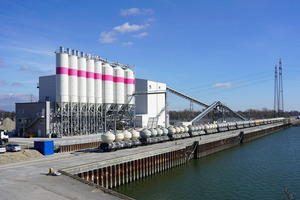  The Bau Beton Freudenau mixing plant offers multimodal accessibility 