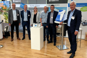  The exhibition booth of Dyckerhoff at this year‘s BetonTage held in Ulm 