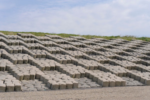  Installation with break-up blocks 