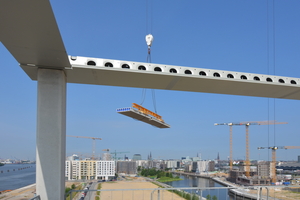  … comprises Peikko precast concrete columns and the Peikko Deltabeam composite beam, as well as Brespa prestressed floor slabs 