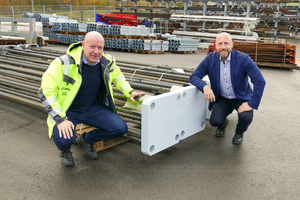  Tobias Althaus (left) and Christian Gerke, the two managing directors of Peikko Germany  